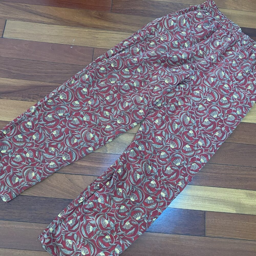 Boho Hippie Patchwork Pants Size Medium - image 7